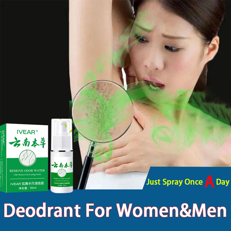 100%kh ử Nước khử mùi cơ thể 30ml khử mùi cơ thể lâu dài tươi mát nách khử mùi cơ thể khử mùi cơ thể chống mồ hôi nước khử mùi mùa hè