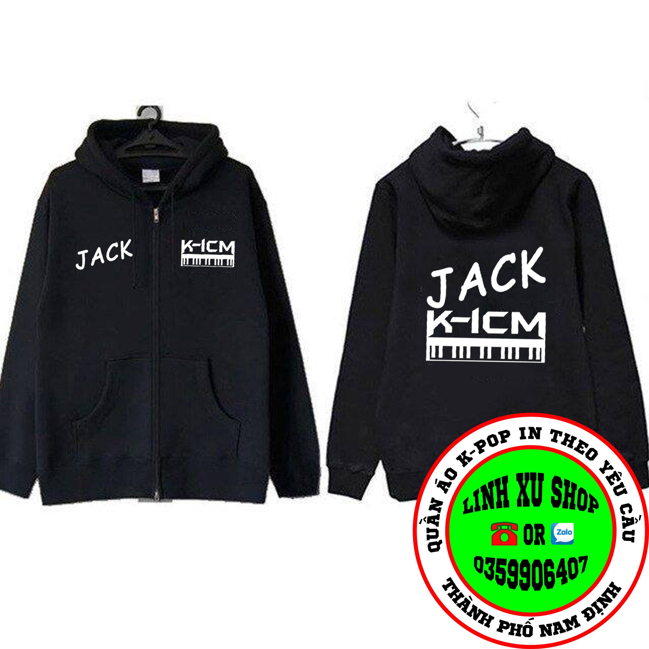 Áo khoác jack k-icm in theo yêu cầu