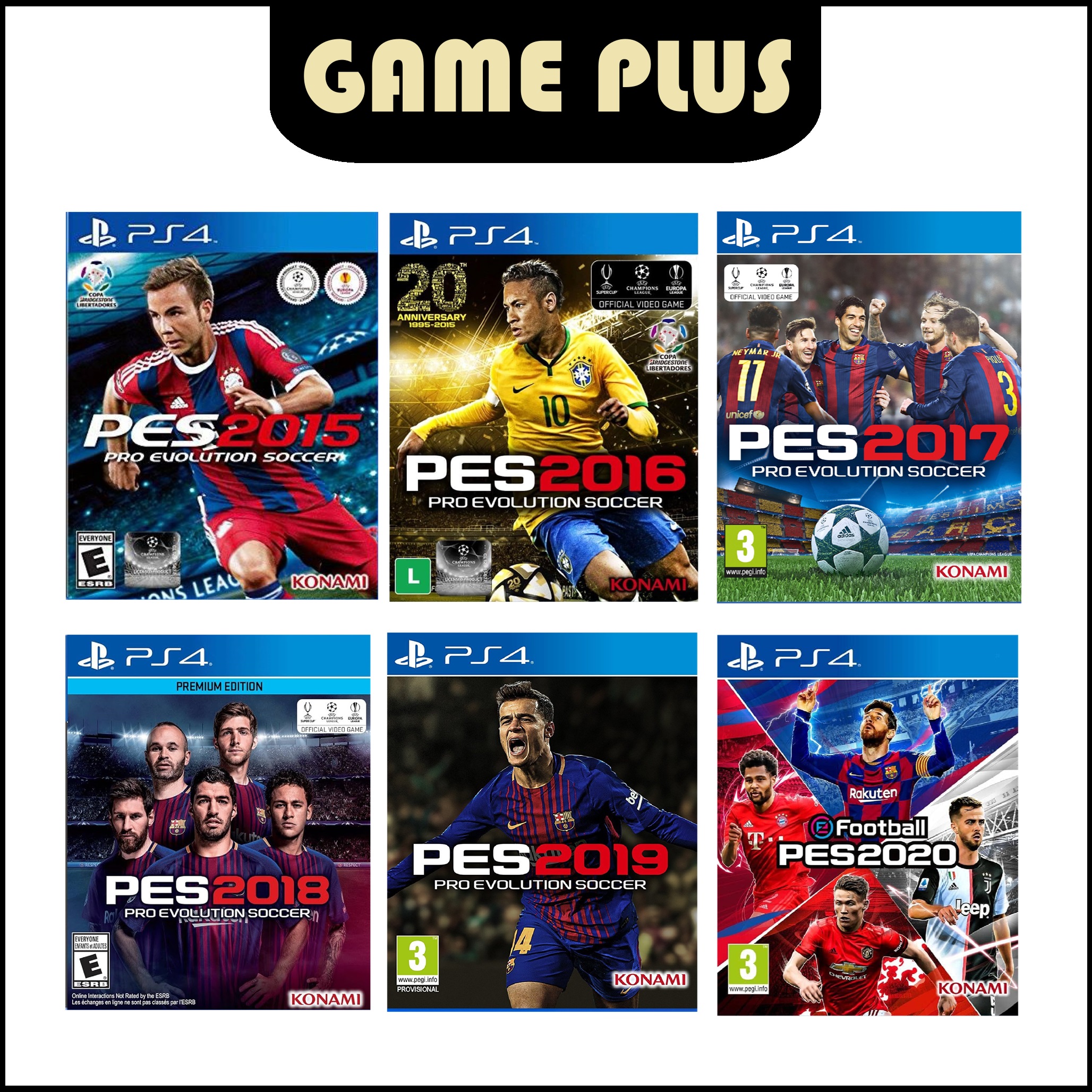 Đĩa Game 2ND Pes 2015 2016 2017 2018 2019 2020 cho máy PS4 PS5