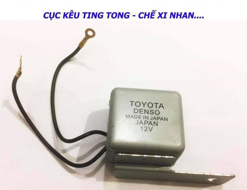 Cục chớp kêu tingtong chế xi nhan của Toyota thông dụng các loại xe