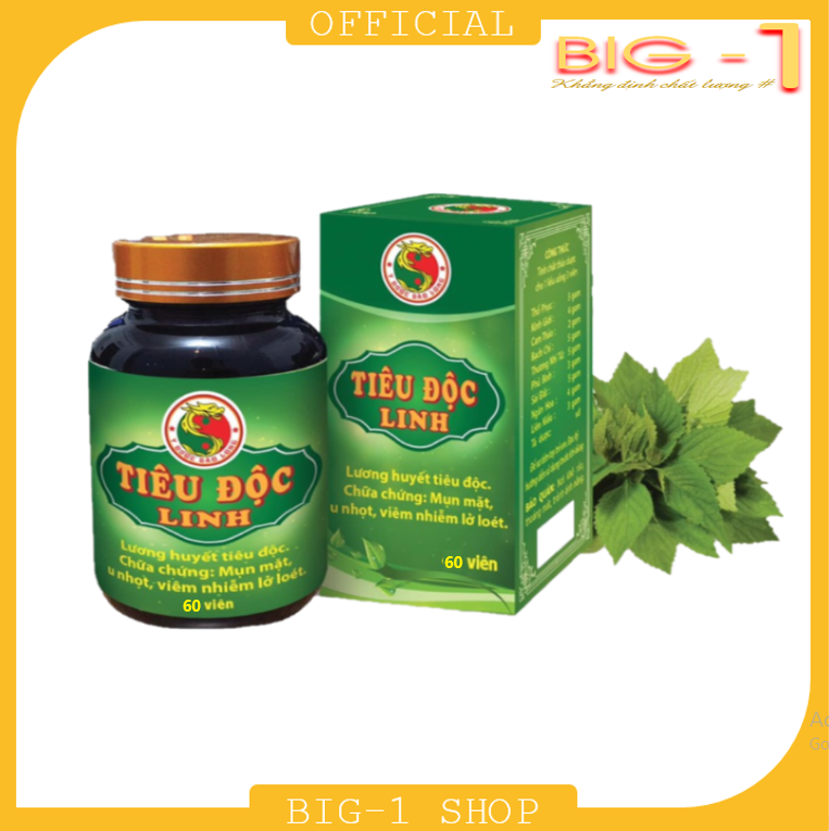 Tiêu Độc Linh chống dị ứng giải độc, chống viêm, mụn nhọt - Hàng Chính Hãng