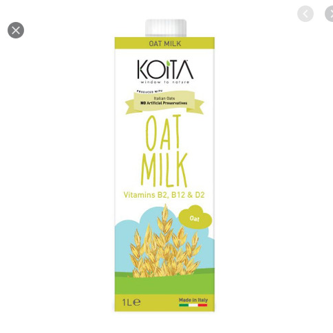Sữa yến mạch hữu cơ Koita 1L