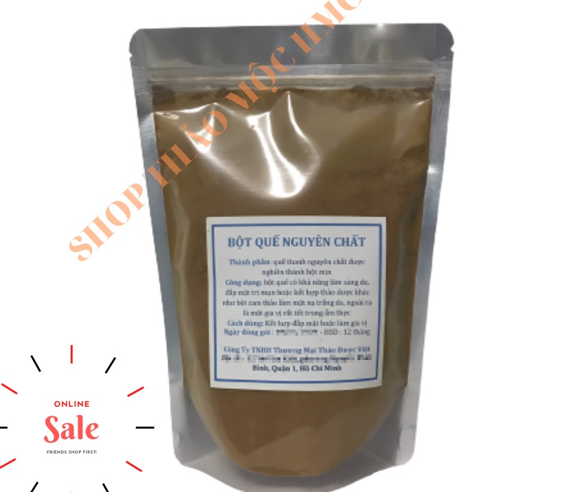 [HCM]bột quế nguyên chất loại mịn thơm ngon gói 500 gam đắp mặt nạ ngừa mụn sáng rất tốt cho chị em phụ nữ