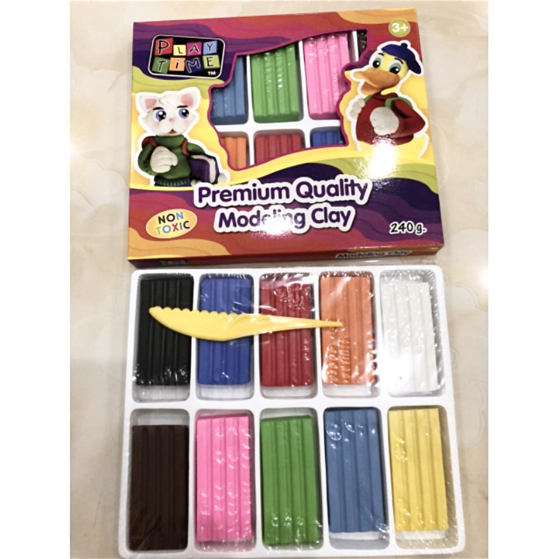 Đất nặn 10 màu thái lan