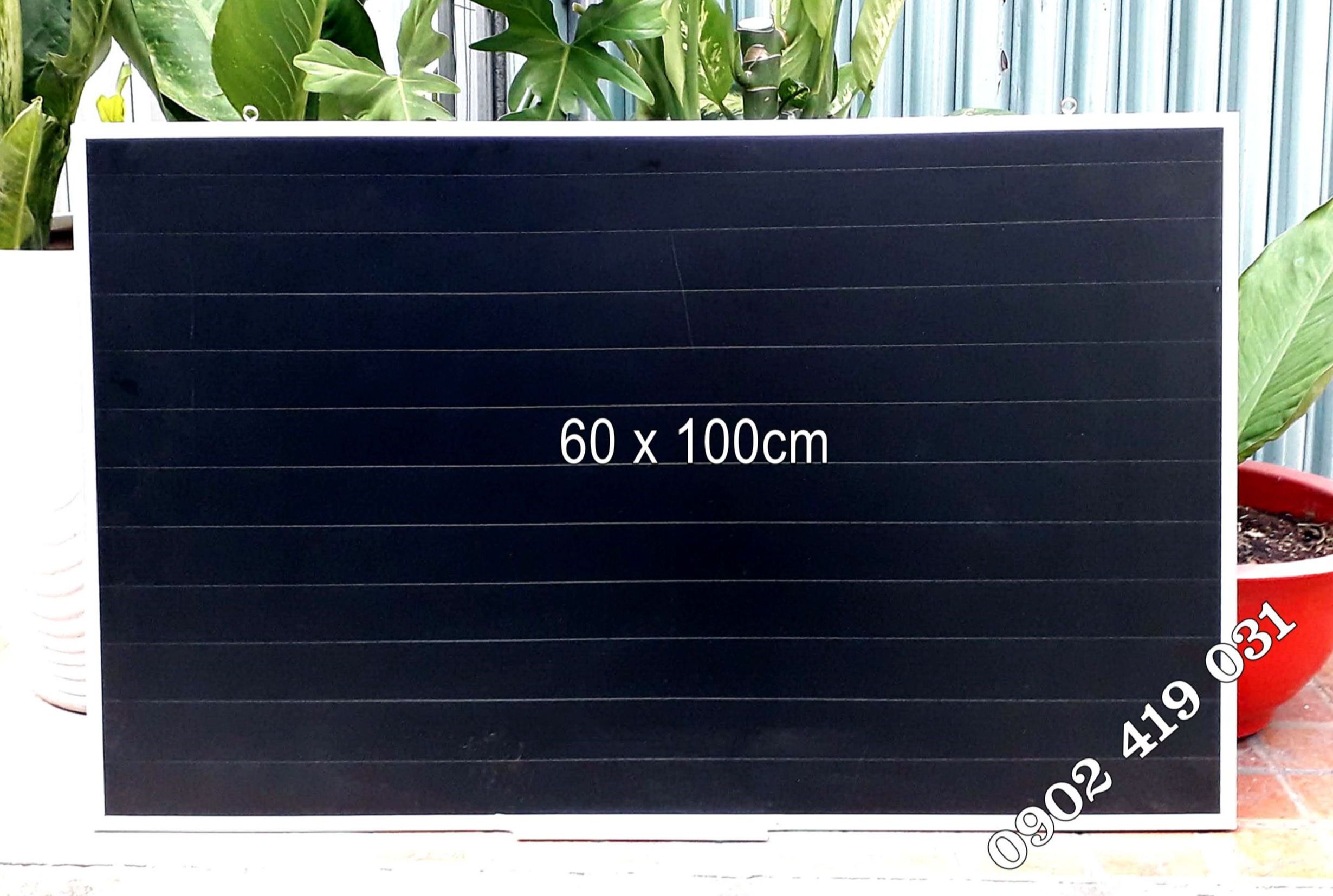 Bảng viết phấn 60x100cm, bảng đen treo tường, viết nhẹ, rõ, dễ xóa, bền đẹp
