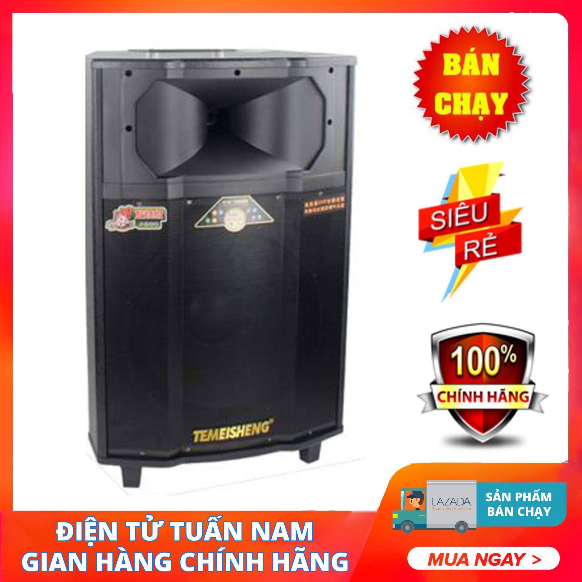 Loa kéo temeisheng qx 15-09 - loa gỗ 4 tấc
