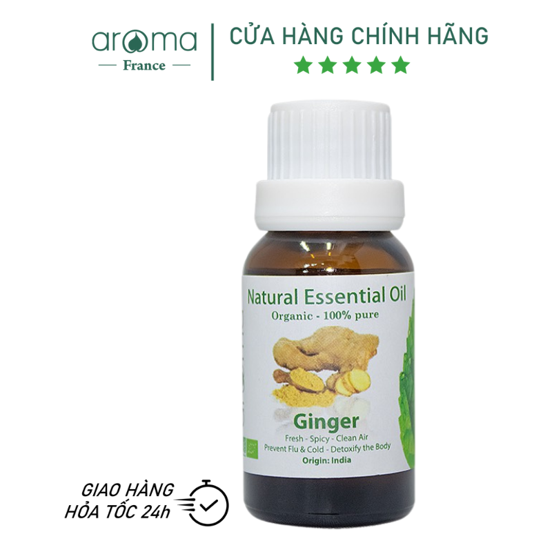Tinh Dầu Aroma Gừng  Ginger - 10ml/15ml/30ml/50ml