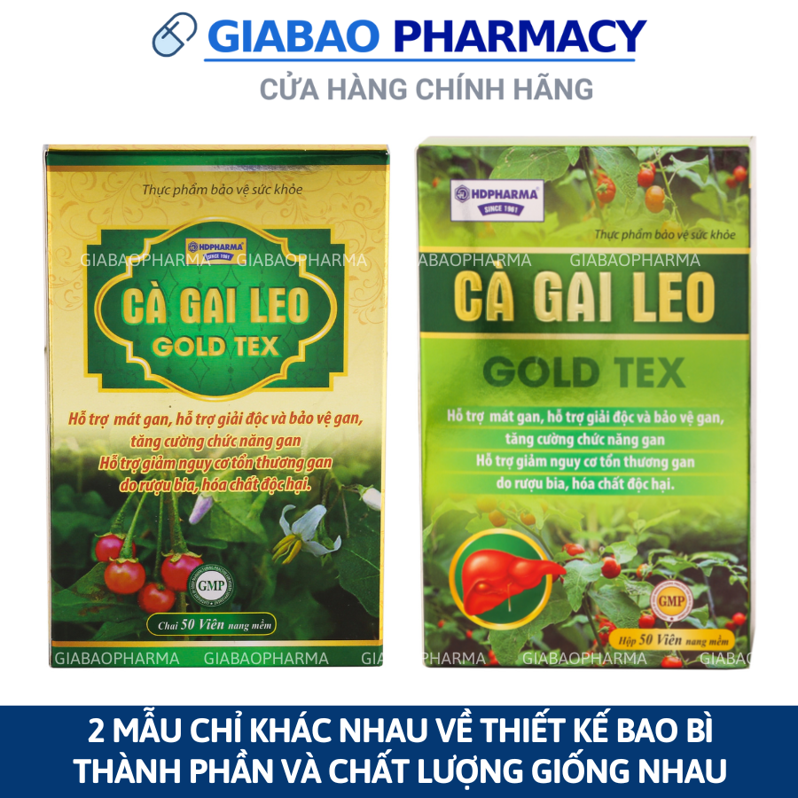 Viên uống giải độc gan Cà Gai Leo làm mát gan, bảo vệ gan, hỗ trợ hạ men gan