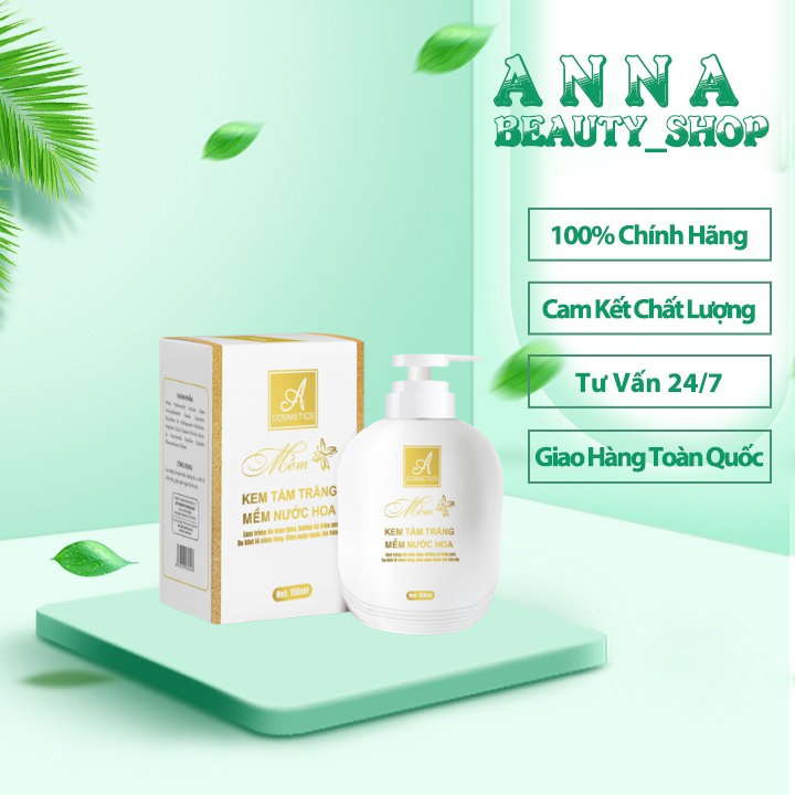 Kem Tắm Trắng Mềm Nước Hoa A Cosmetics Chính Hãng