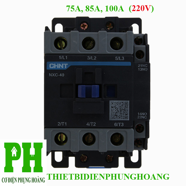 Contactor Khởi Động Từ 75A-85A-100A - 3 Pha loại NXC CHINT [CHÍNH HÃNG] [GIAO NHANH]