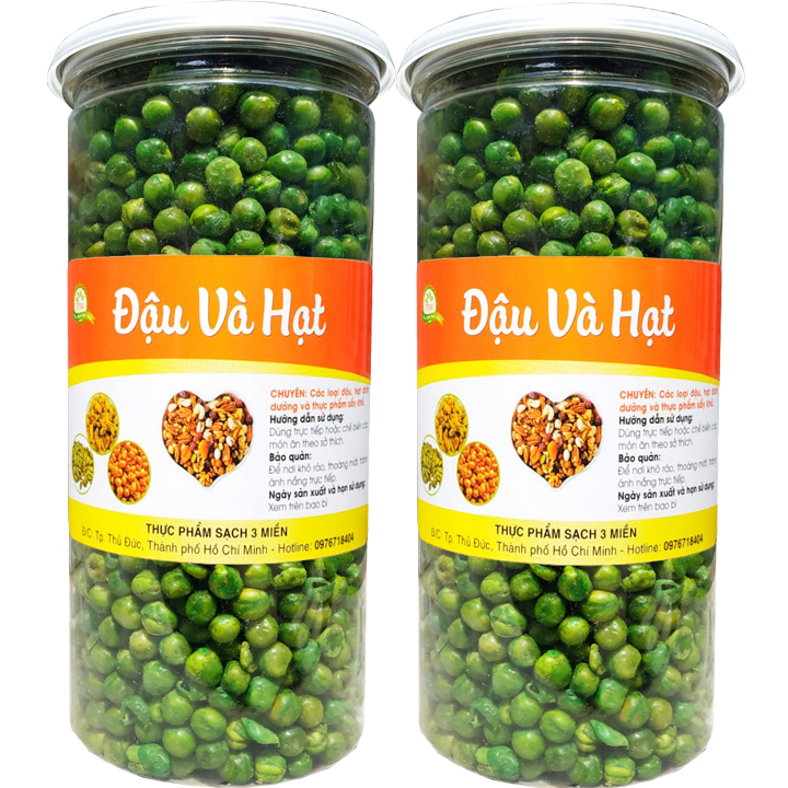 [HCM] ĐẬU HÀ LAN MUỐI THƯỢNG HẠNG HIỆU TPS - HŨ PET