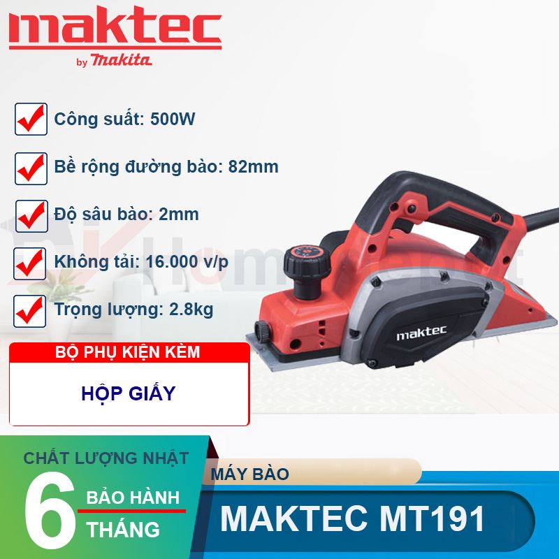 Máy bào gỗ Maktec