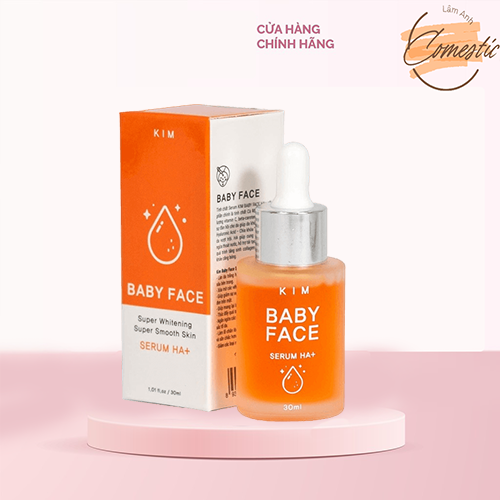 Mua 3 tặng 1 tinh chất dưỡng da serum kim baby face ha+ cao cấp serum kim baby face ha+