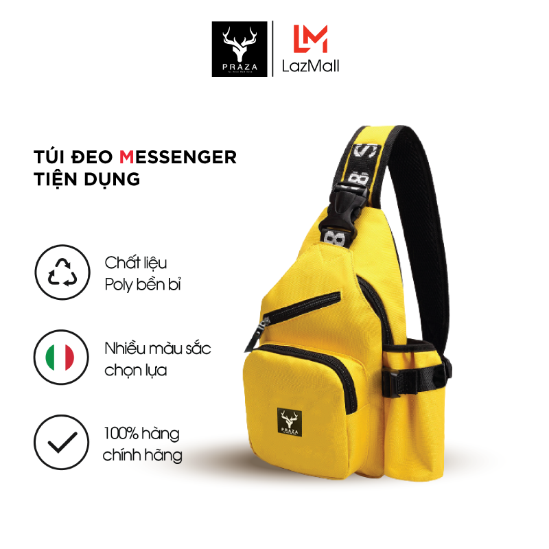 Túi đeo chéo praza cao cấp - dc108 - hãng phân phối chính thức