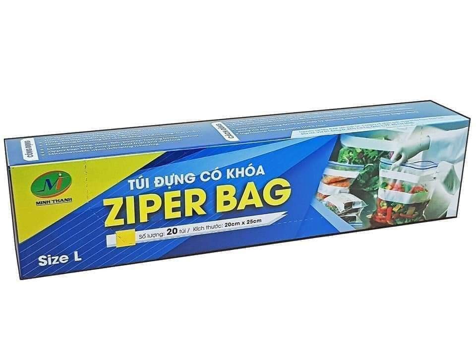 ‍♀️‍♀️túi zip có khóa kéo/20 túi