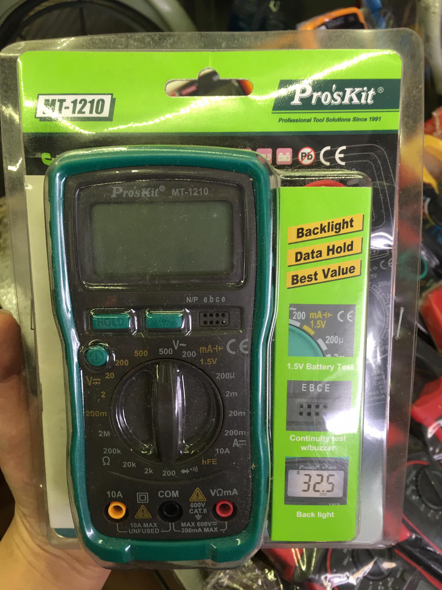 Đồng hồ vạn năng mt 1210