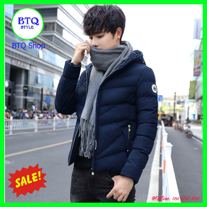 [Xả Hang ] Áo khoác phao nam ba lớp dầy   ( SALE )