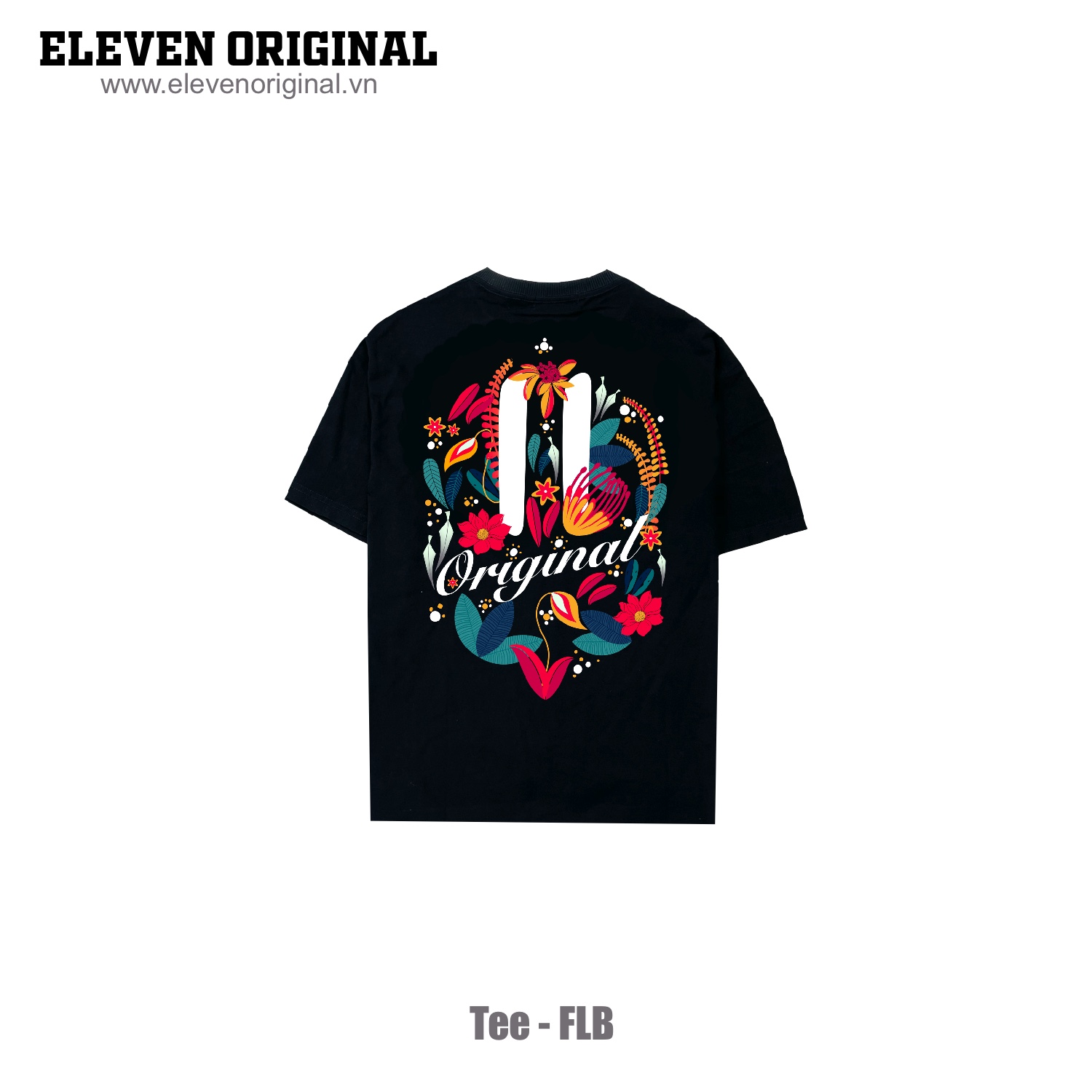 Áo thun Unisex Eleven Original - Flower & Leaf