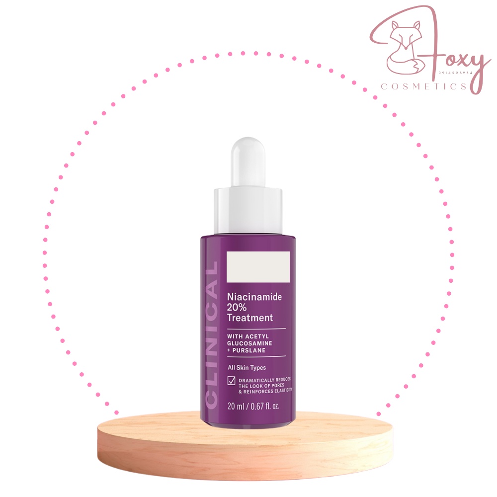 Tinh Chất Se Khít Lỗ Chân Lông Pàu lá Choi Niacinamide 20%