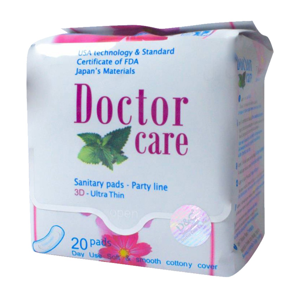 Băng vệ sinh thảo dược Doctor Care hàng ngày 16 cm