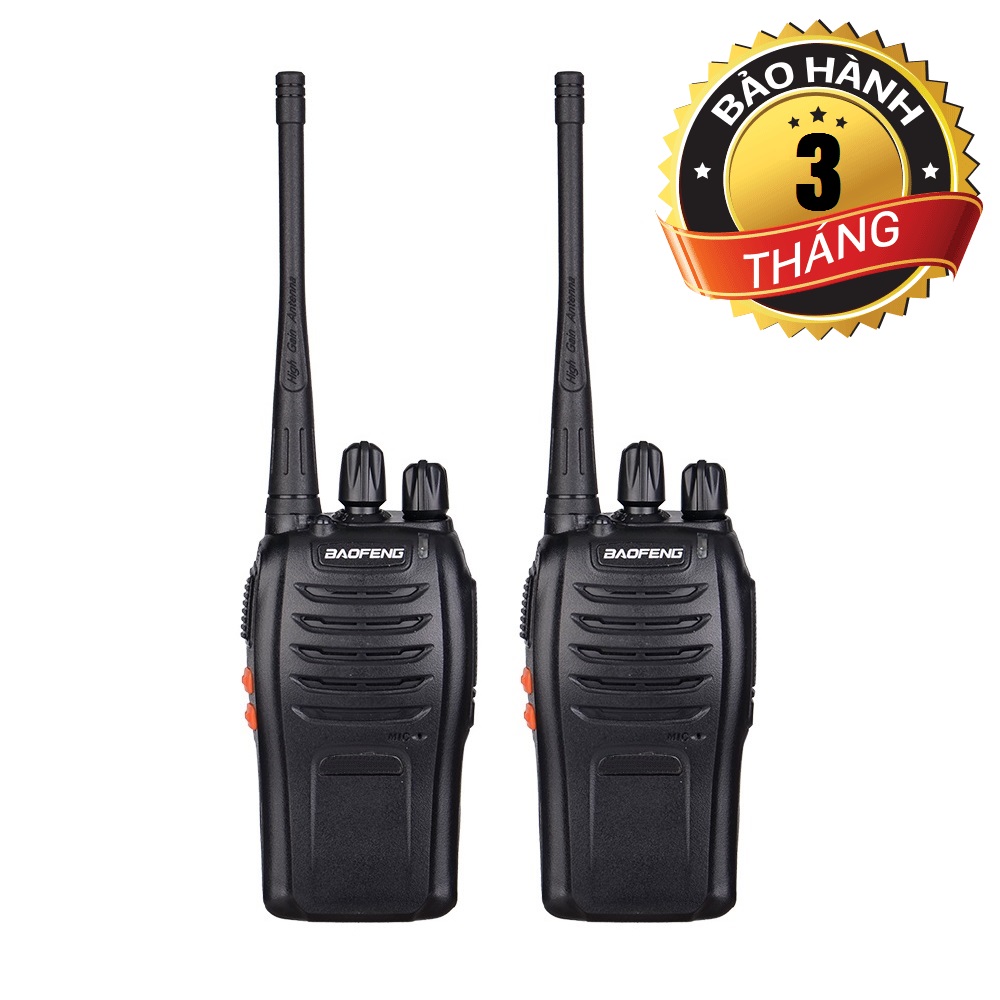 Bộ 02 Bộ đàm Baofeng BF-888S - BH:3 Tháng
