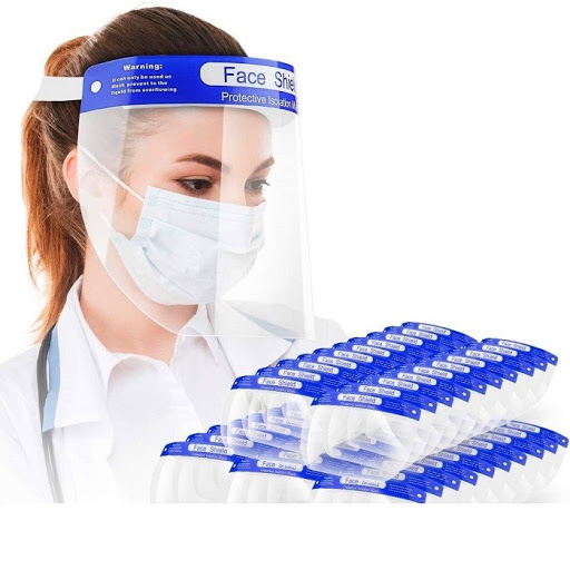 Kính chắn giọt bắn che kín mặt face shield chưa có đánh giá