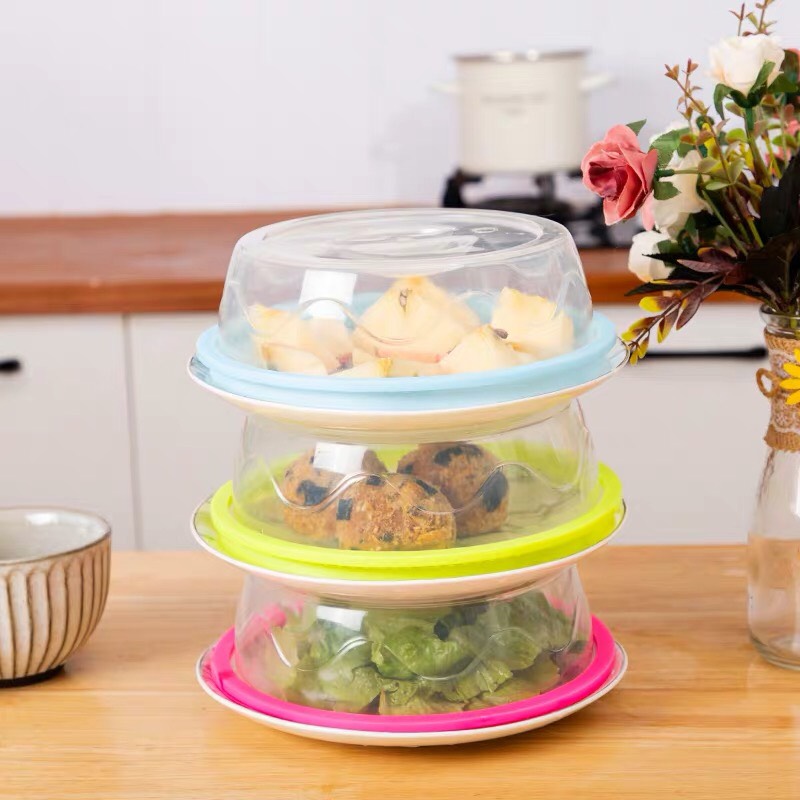 [ COMBO 2 ] Nắp đậy thức ăn tiện lợi trong lò vi sóng, nắp đậy thức ăn có mút siêu hít, nặp đậy thực phẩm trong tủ lạnh
