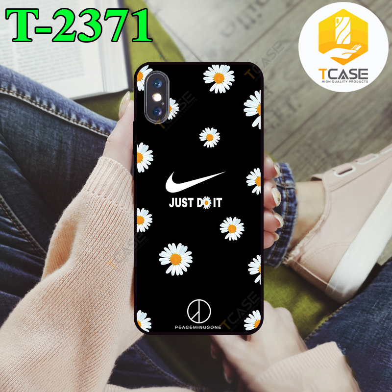 Ốp lưng Tcase dành cho iphone X in hình hoa cúc họa mi