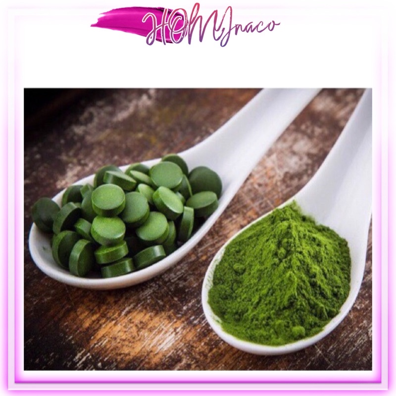 Set 100 mặt nạ tảo xoắn viên spirulina