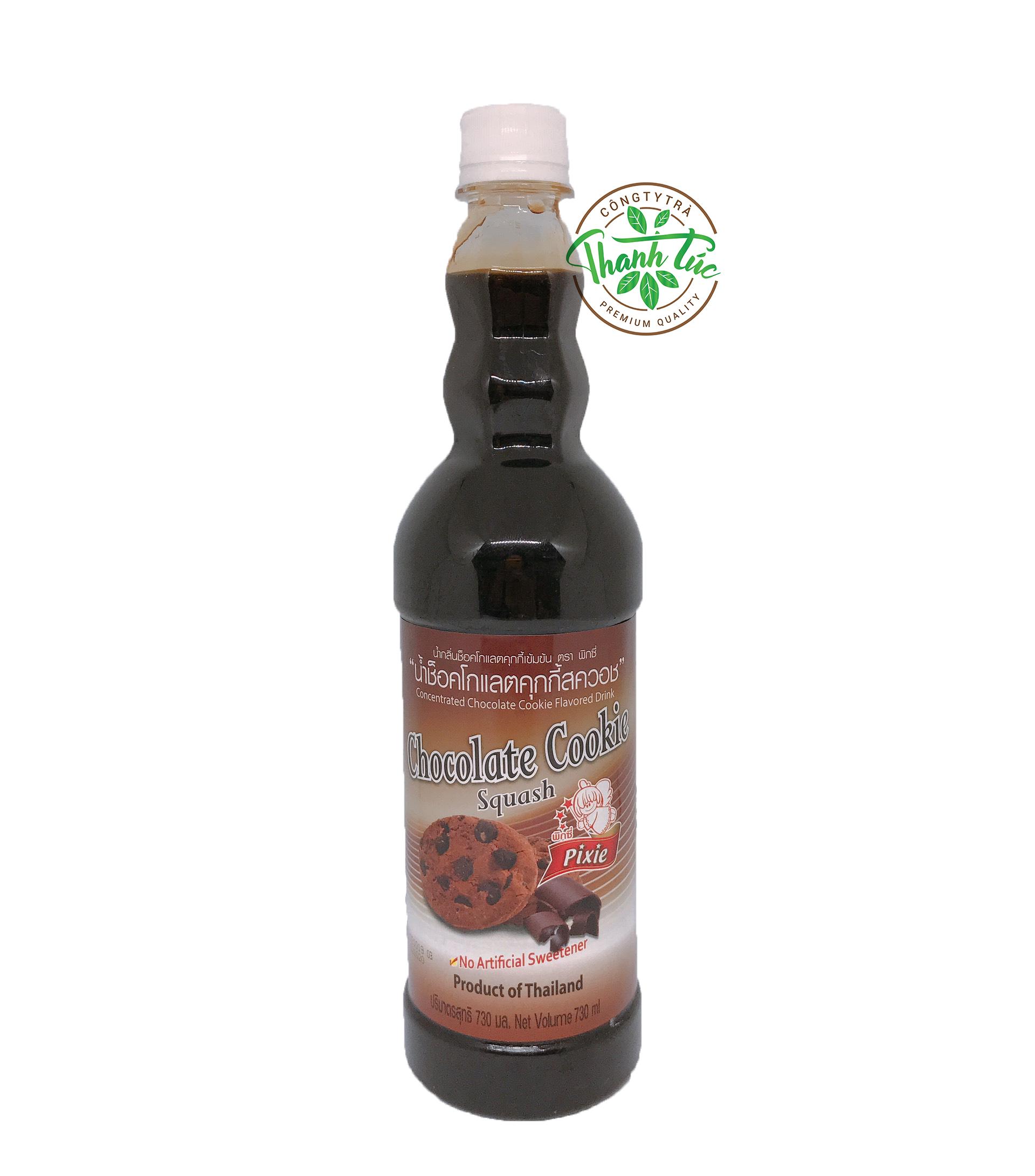 Siro thái lan pixie socola chai 730ml