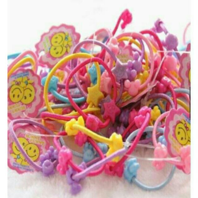 Set 50 dây buộc tóc cho bé