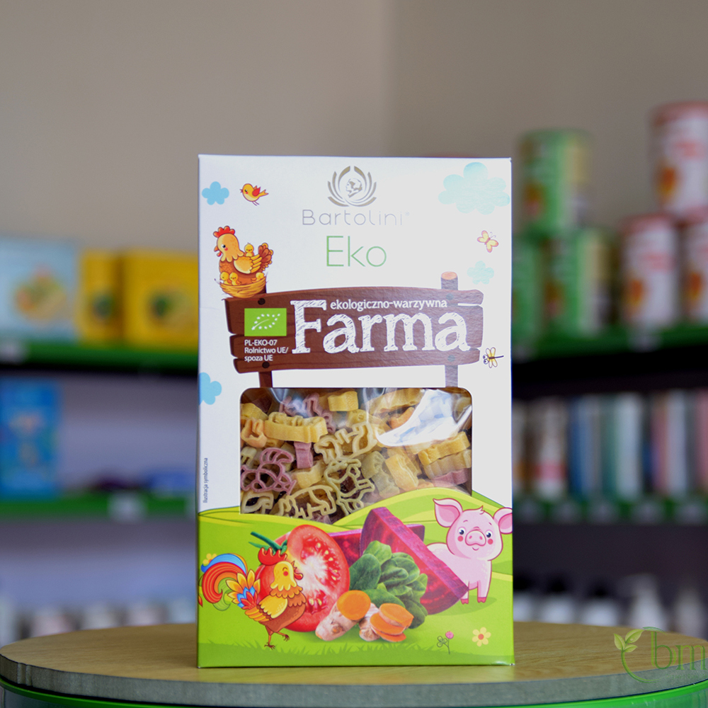 Mỳ trẻ em Farma hữu cơ hiêu Bartolini 250g