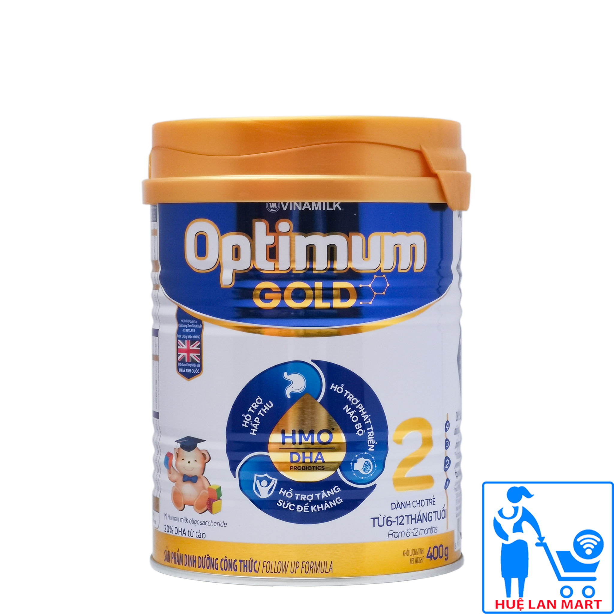 Sữa bột vinamilk optimum gold 2 - hộp 400g