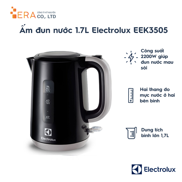 Bình đun nước Electrolux EEK3505 1.7L