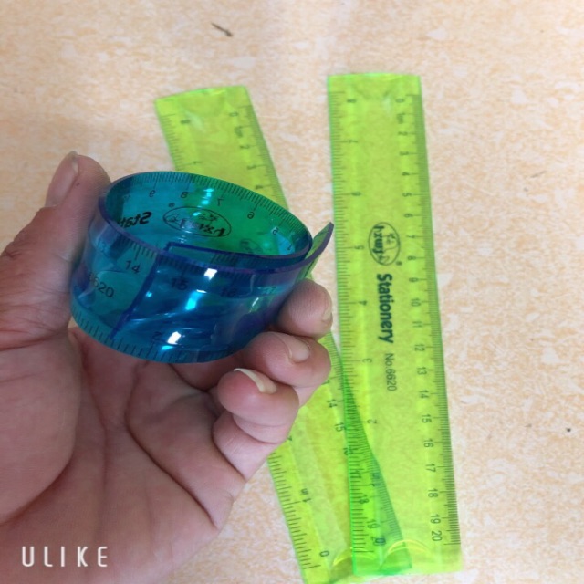 Thước nhựa dẻo 20cm 10 chiếc