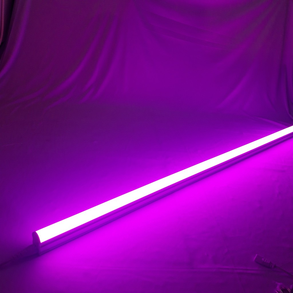 Đèn tuýp led màu trang trí 30cm 60cm 90cm 120cm t5 liền máng