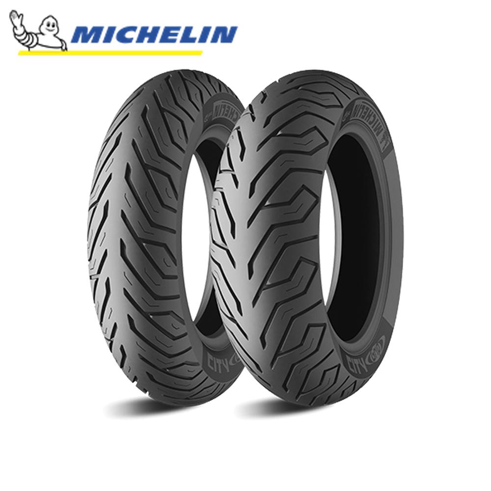 Cặp vỏ lốp xe Michelin City Grip cỡ 120/70-12 và 130/70-12 loại không ruột, dùng cho Vespa GTS (2 cái)