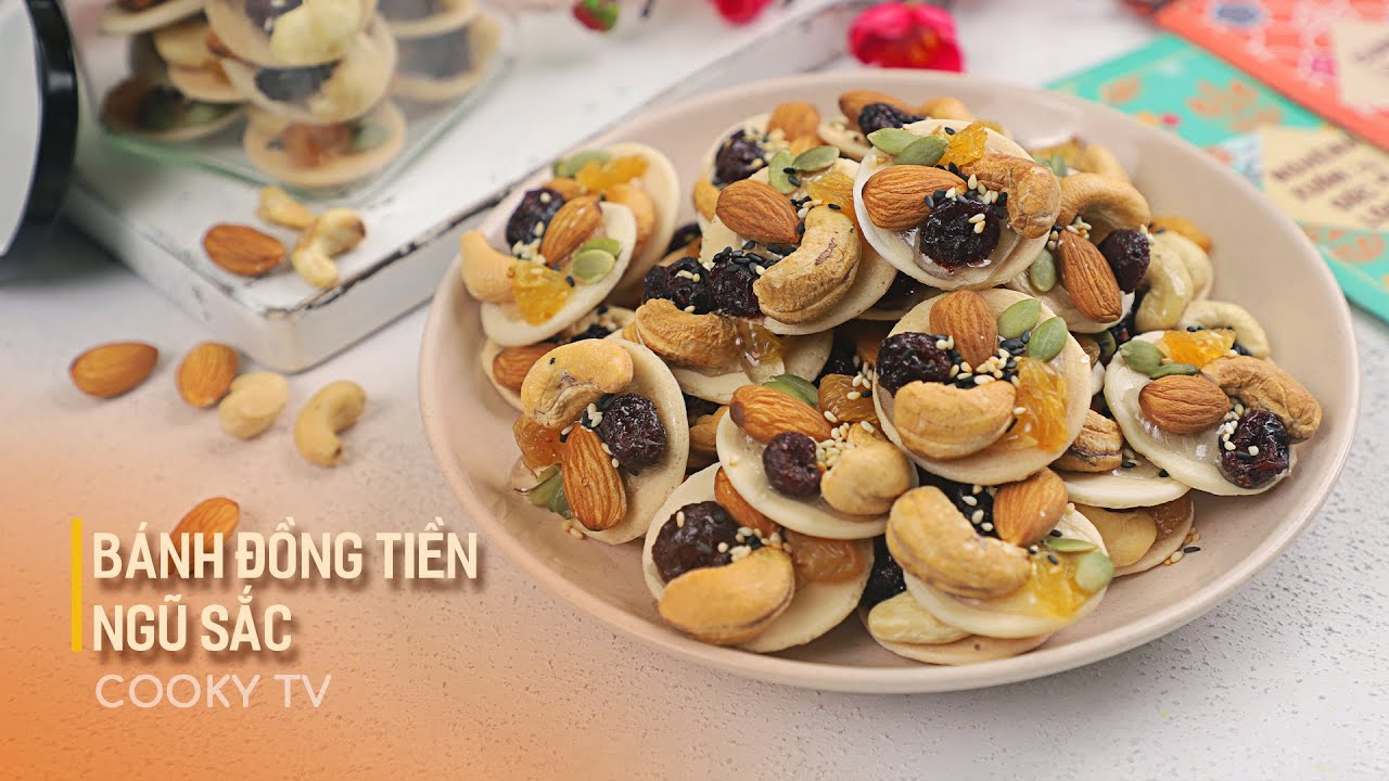 Bánh đồng tiền mix hạt 300g - việt food