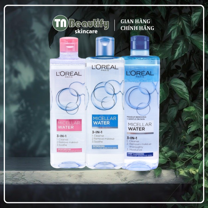 Nước tẩy trang loreal - l'oreal paris 3-in-1 micellar water 400ml