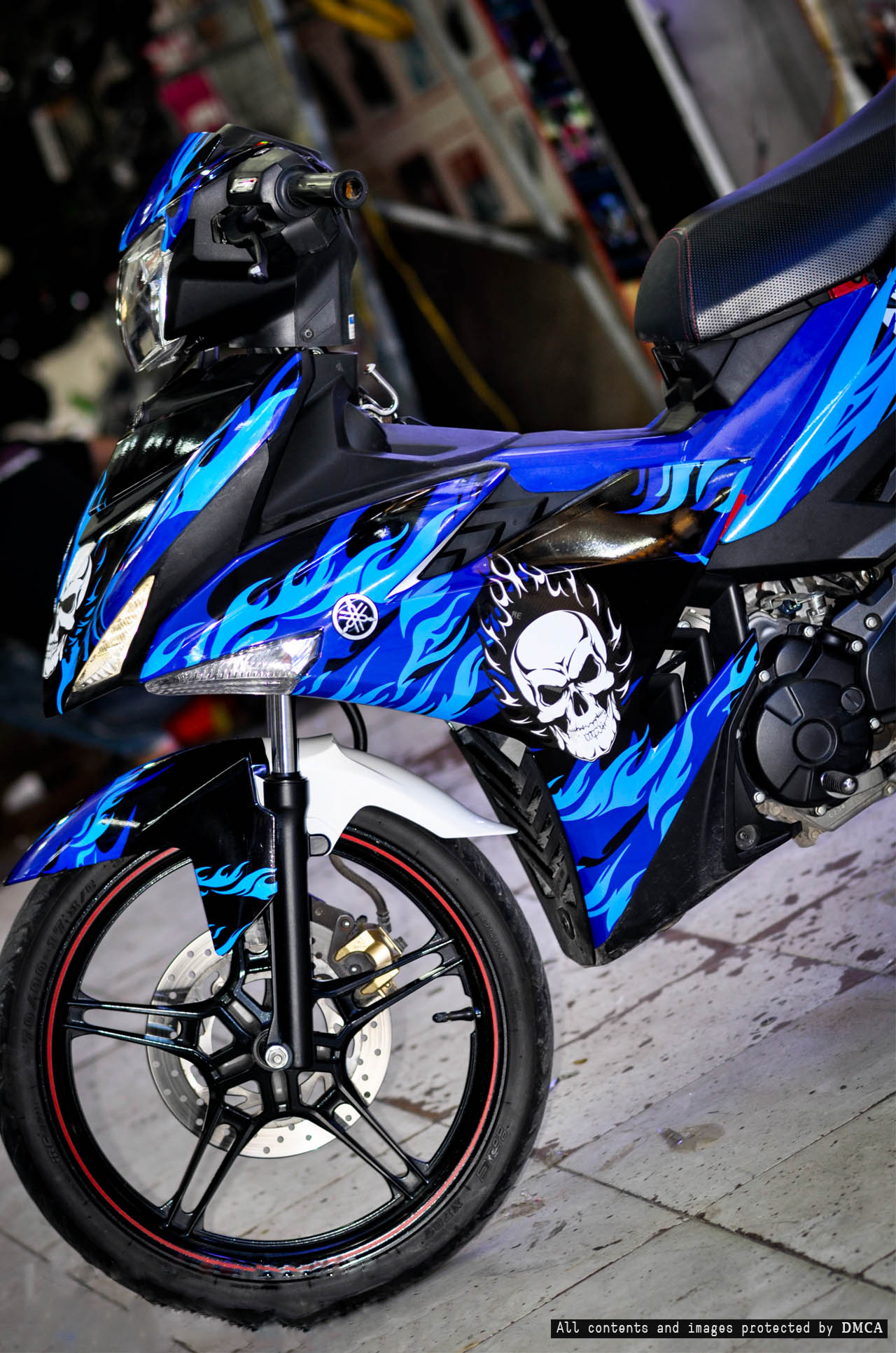 Tem Xe Exciter 150 Xanh Đen