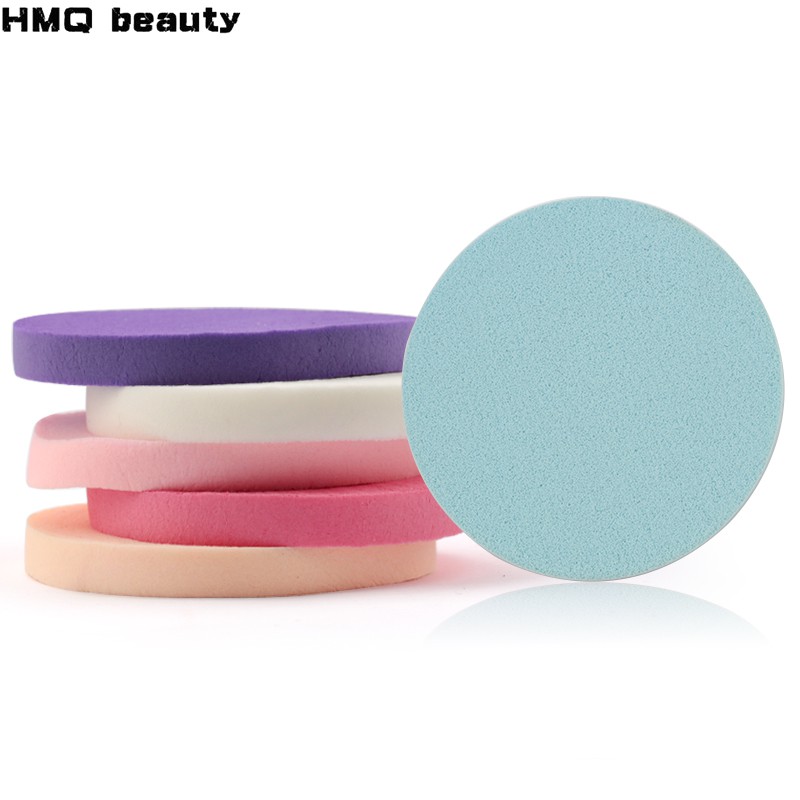 6 miếng Set Makeup Tool Puff Soft Lady Makeup Foundation Sponge Khô và ướt Trang điểm Puff Cover Mặt Sponge