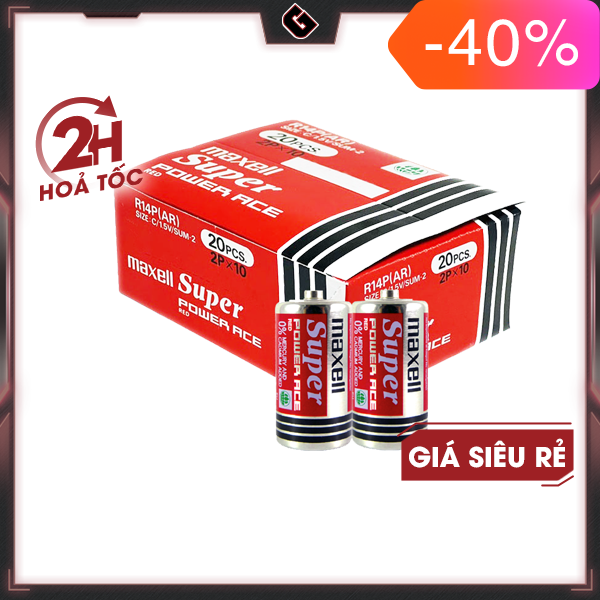 Pin maxell r14p / ar - hàng chính hãng