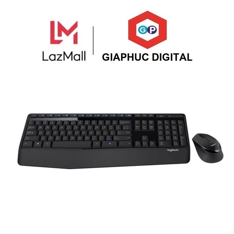 Bộ bàn phím và chuột không dây Logitech MK345