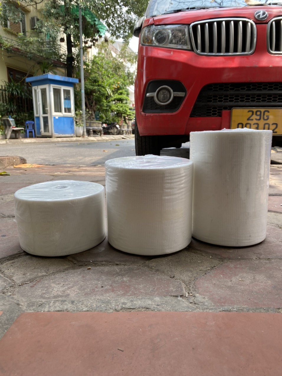 Lưới chống thấm Polyester 10cm-15cm-20cm-1m x 100m gia cố mọi vết nứt