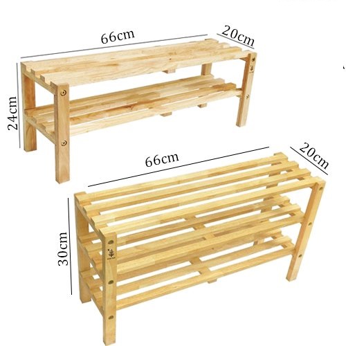 KỆ GIẦY DÉP GỖ DÙNG ĐỂ GIÀY DÉP CÁC LOẠI - GỖ CAO SU BỀN ĐẸP, SANG TRỌNG - GỖ ĐỨC THÀNH