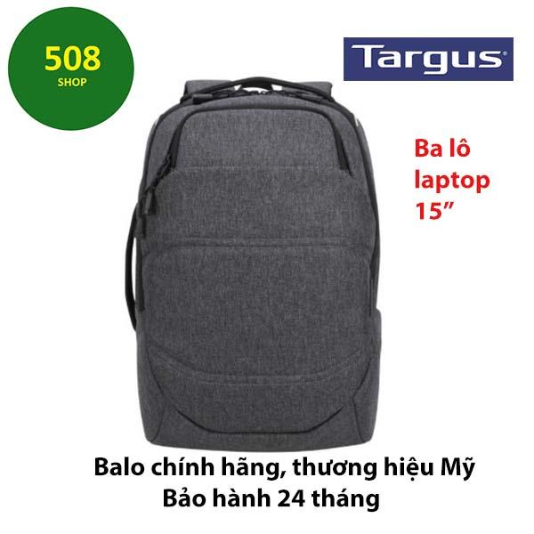 Balo targus tsb951gl-70 groove x2 max backpack dành cho laptop 15" - hàng chính hãng