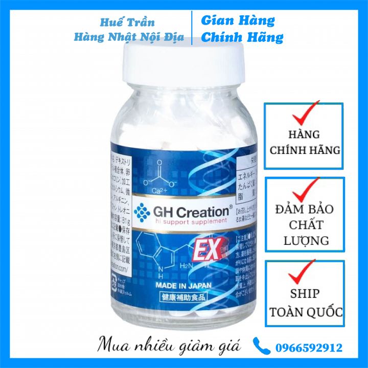 Tăng chiều cao gh creation của nhật bản 270 viên