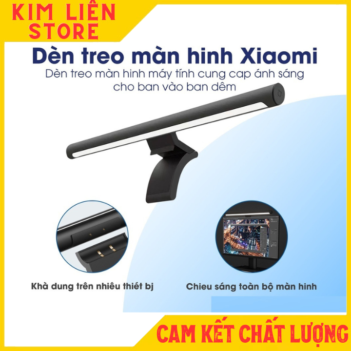 Đèn treo màn hình máy tính Xiaomi mijia MJGJD01YL bảo vệ mắt , kẹp gắn điều chỉnh linh hoạt đổi màu chống ánh sáng xanh