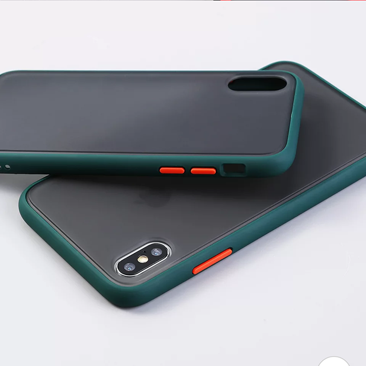 [TẶNG KÍNH CƯỜNG LỰC FULL MÀN] Ốp lưng iPhone viền nhựa dẻo chống sốc , lưng mờ [MÀU XANH NGỌC] / Ốp lưng ip6s Plus, iPhone 7 Plus, iPhone 8 Plus, iPhone XS Max, iPhone XR siêu bền / Case iPhone 11 Pro Max