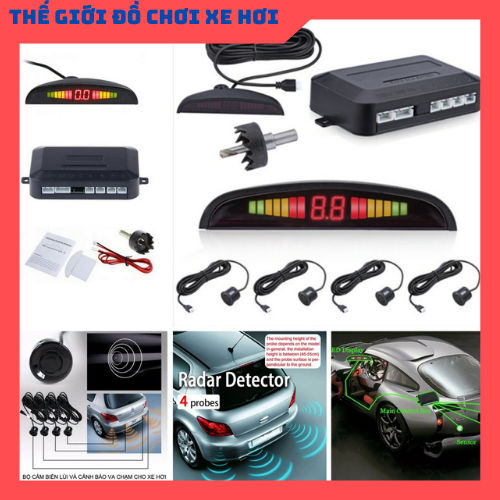 Bộ cảm biến lùi và cảnh báo va chạm xe hơi